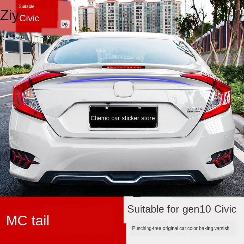 Applicable to the 10 Th Generation Civic Tail Wing Modification Sports MC Large Tail Wing Running Wing Adhesive Paint Punch -Fre
Applicable to the 10 Th Generation Civic Tail Wing Modification Sports MC Large Tail Wing Running Wing Adhesive Paint Punch -Fre
