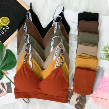 Sports Bra Female Letter Vest Type Without Steel Ring Beauty Back Shockproof Material Excellent Wearing Comfortable New Style
Sports Bra Female Letter Vest Type Without Steel Ring Beauty Back Shockproof Material Excellent Wearing Comfortable New Style