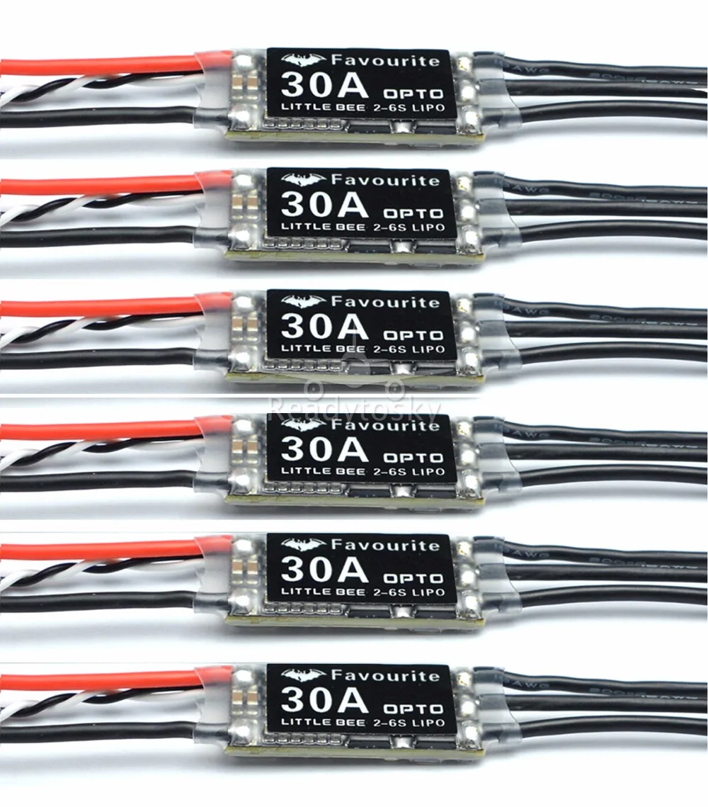 6pcs 100% Original FVT Littlebee 30a / Littlebee esc Mini ESC (2-6S) OPTO for FPV Racing Drone
6pcs 100% Original FVT Littlebee 30a / Littlebee esc Mini ESC (2-6S) OPTO for FPV Racing Drone