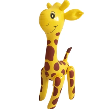 

Deer Shaped Giraffe Design Balloon PVC Party Cute Novelty Animals Cartoon Children Gift Blow Up Large Inflatable Toy