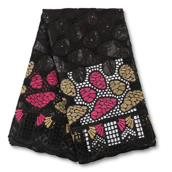 NI.AI African Lace Fabric 2020 Black Guipure Lace Embroiderey African Cord Lace Fabric High Quality Nigeria Lace Fabric XY3659
NI.AI African Lace Fabric 2020 Black Guipure Lace Embroiderey African Cord Lace Fabric High Quality Nigeria Lace Fabric XY3659