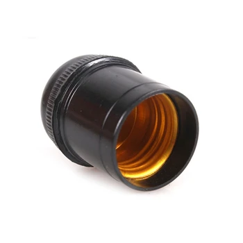 E27 6A Black Retro Light Bulb Adapter Lamp Holder Pendant Edison Screw Cap Socket Light Fittings AC250V for Lantern Accessory
E27 6A Black Retro Light Bulb Adapter Lamp Holder Pendant Edison Screw Cap Socket Light Fittings AC250V for Lantern Accessory