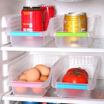 Kitchen Refrigerator Storage Tool Fridge Freezer Space Saver Organizer Food Transparent Plastic Container Storage Boxes
Kitchen Refrigerator Storage Tool Fridge Freezer Space Saver Organizer Food Transparent Plastic Container Storage Boxes