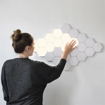 1/3/5pcs Quantum Night Lamps Touch Sensitive Creative LED Light Hexagonal Modularization Lighting for Home Decoration
1/3/5pcs Quantum Night Lamps Touch Sensitive Creative LED Light Hexagonal Modularization Lighting for Home Decoration