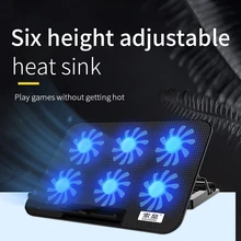 Cooling Base Laptop Cooling Pad Gaming Laptop Stand Cooler Six Fans Two USB Port 2400RPM Adjustable Notebook Stand For Laptop
Cooling Base Laptop Cooling Pad Gaming Laptop Stand Cooler Six Fans Two USB Port 2400RPM Adjustable Notebook Stand For Laptop
