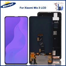 Ensemble écran tactile Lcd Amoled avec châssis, 6.39 pouces, pour Xiaomi Mix 3, Original=