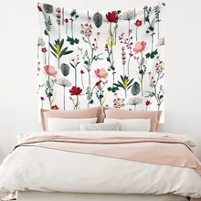 Botanical Wildflower Tapestries Fashion Plant Wall Carpets Home Artistic Polyester Fabric INS Wall Decor Blanket
Botanical Wildflower Tapestries Fashion Plant Wall Carpets Home Artistic Polyester Fabric INS Wall Decor Blanket