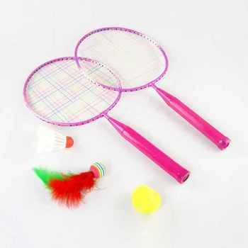 2pcs Professional Badminton Rackets Set Family Double Badminton Racquet Titanium Alloy Lightweight Playing Badminton
2pcs Professional Badminton Rackets Set Family Double Badminton Racquet Titanium Alloy Lightweight Playing Badminton
