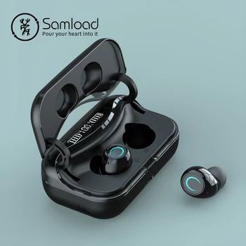Samload TWS Wireless earphones IPX7 Waterproof Sports Gaming Earbuds In-ear Bluetooth 5.0 Headphones with 2000 mAh Mobile Power
Samload TWS Wireless earphones IPX7 Waterproof Sports Gaming Earbuds In-ear Bluetooth 5.0 Headphones with 2000 mAh Mobile Power