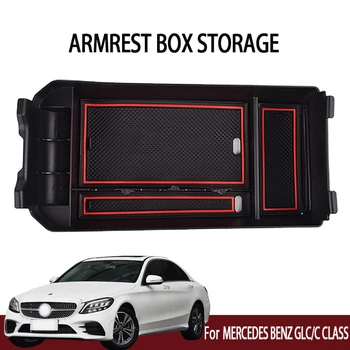 For Mercedes Benz C GLC Class W205 X253 2016 2017 2018 2019 Car Central Armrest Storage Box Container Pocket Organizer Holder
For Mercedes Benz C GLC Class W205 X253 2016 2017 2018 2019 Car Central Armrest Storage Box Container Pocket Organizer Holder