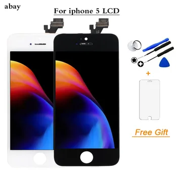 A1428 A1429 A1442 Screen For iPhone 5 5G LCD Assembly Touch Screen With Digitizer For Apple 5 5G Lcd Display Repair Free Tools
A1428 A1429 A1442 Screen For iPhone 5 5G LCD Assembly Touch Screen With Digitizer For Apple 5 5G Lcd Display Repair Free Tools