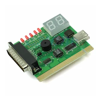 Post Desktop Tester USB Notebook Digital PC Motherboard Analyzer Diagnostic Card PCI Computer With Light Error Code Display
Post Desktop Tester USB Notebook Digital PC Motherboard Analyzer Diagnostic Card PCI Computer With Light Error Code Display
