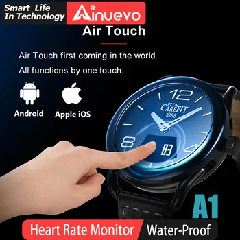 Ainuevo Sport Man Smart Watch Sapphire Air Touch Screen 3ATM Waterproof Heart Rate Monitor Blood Oxygen Pressure Android IOS
Ainuevo Sport Man Smart Watch Sapphire Air Touch Screen 3ATM Waterproof Heart Rate Monitor Blood Oxygen Pressure Android IOS