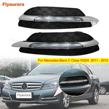 2X Car LED Daytime Running Lights DRL Daylight Fog Light Head Lamp Cover kit for mercedes benz AMG w204 2011-2015 C200 C260 C300
2X Car LED Daytime Running Lights DRL Daylight Fog Light Head Lamp Cover kit for mercedes benz AMG w204 2011-2015 C200 C260 C300