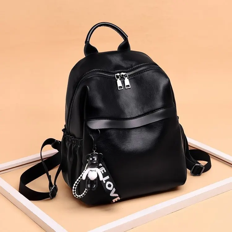 PU Leather Backpack Women's 2019 New Style WOMEN'S Bag Versatile Casual Pull Pendant Multi-functional Backpack
PU Leather Backpack Women's 2019 New Style WOMEN'S Bag Versatile Casual Pull Pendant Multi-functional Backpack