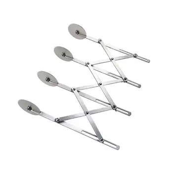 3/4/5 Wheels Stainless Steel Pizza Cutter Flexible Pastry Peeler Dough Divider X4YD
3/4/5 Wheels Stainless Steel Pizza Cutter Flexible Pastry Peeler Dough Divider X4YD
