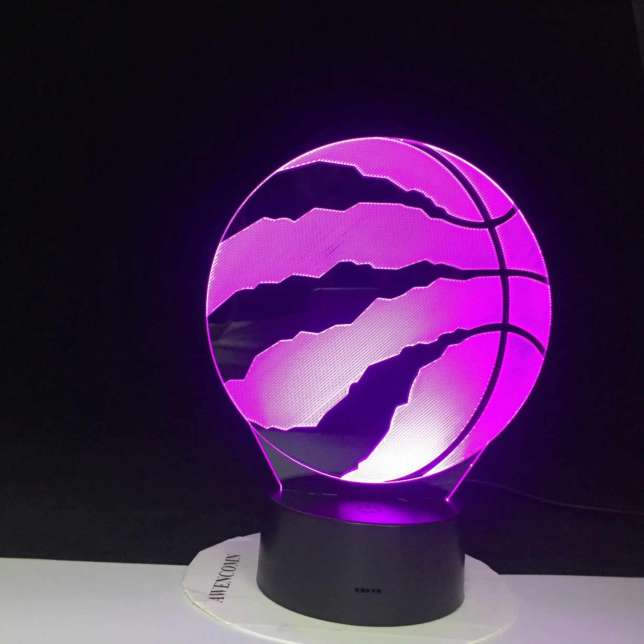 usb 7 color change lamp bedroom night light child boys man gift