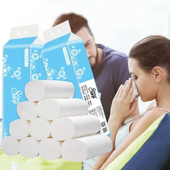 Household toilet paper Large toilet paper bathroom soft 4 layers and 14 rolls Paper towel Protection products Y402
Household toilet paper Large toilet paper bathroom soft 4 layers and 14 rolls Paper towel Protection products Y402
