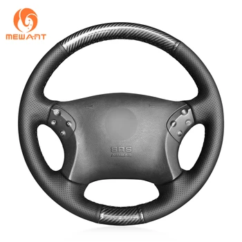 MEWANT Black PU Carbon Fiber Hand Sew Car Steering Wheel Cover for Mercedes Benz W203 C-Class 2001 2002 2003 2004 2005 2006 2007
MEWANT Black PU Carbon Fiber Hand Sew Car Steering Wheel Cover for Mercedes Benz W203 C-Class 2001 2002 2003 2004 2005 2006 2007