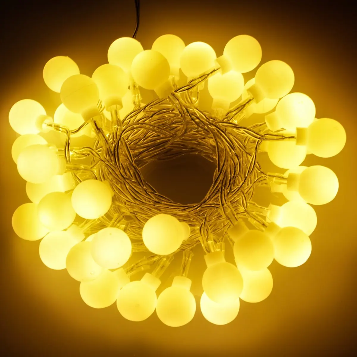 10 Meters Outdoor Globe String Light Patio String Lights With 100 LED Light Bulbs Christmas Fairy String Lights Warm White EU
10 Meters Outdoor Globe String Light Patio String Lights With 100 LED Light Bulbs Christmas Fairy String Lights Warm White EU