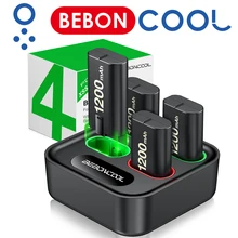 New ML1 BEBONCOOL 4x1200mAh USB Charger for Xbox Series S/X Xbox One X/S Controller Rechargeable Battery Pack for Xbox One
New ML1 BEBONCOOL 4x1200mAh USB Charger for Xbox Series S/X Xbox One X/S Controller Rechargeable Battery Pack for Xbox One