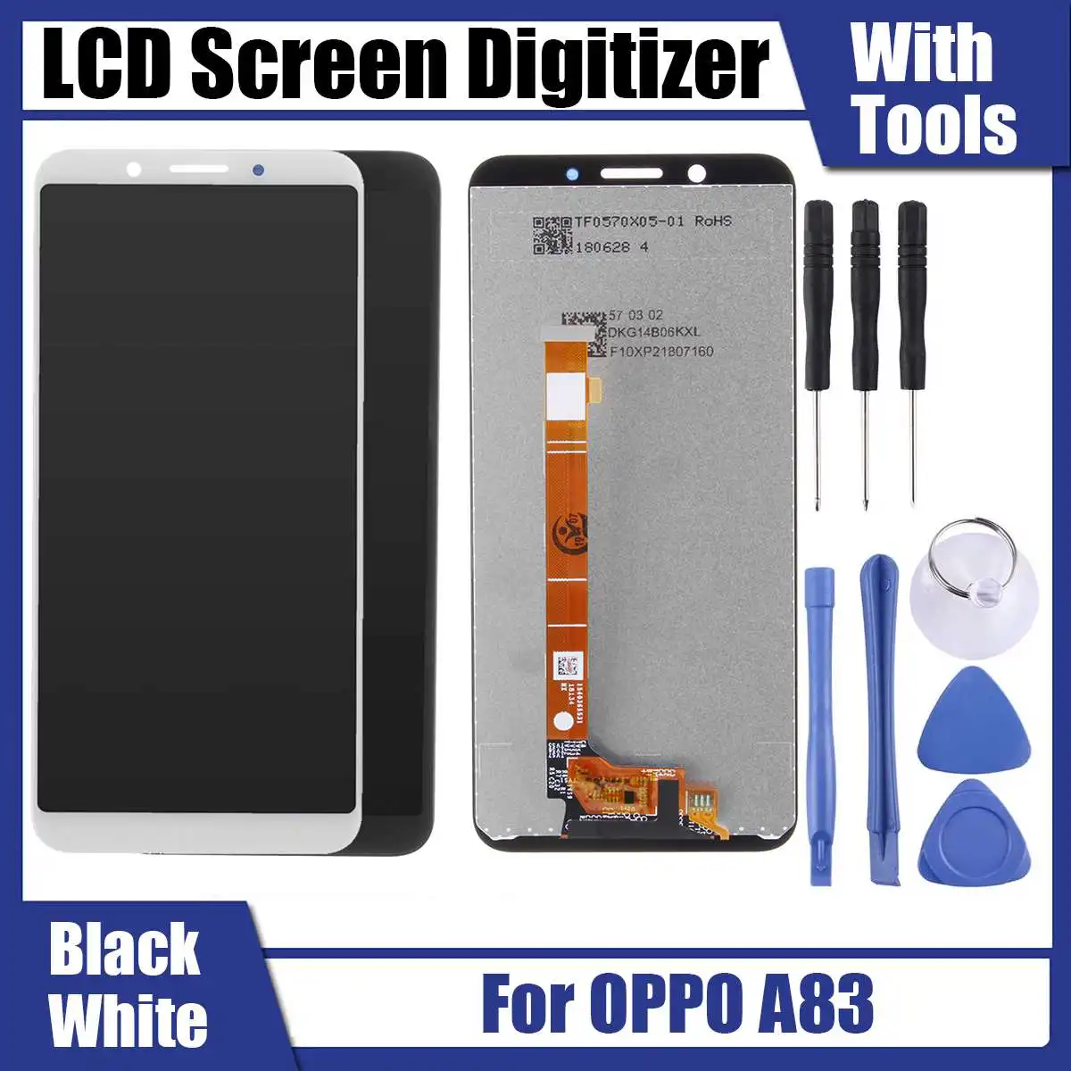 Full LCD FOR OPPO A83 LCD DIsplay +Touch Screen+Tools Digitizer Assembly Replacement Touch Screen With Free Tools Set
Full LCD FOR OPPO A83 LCD DIsplay +Touch Screen+Tools Digitizer Assembly Replacement Touch Screen With Free Tools Set
