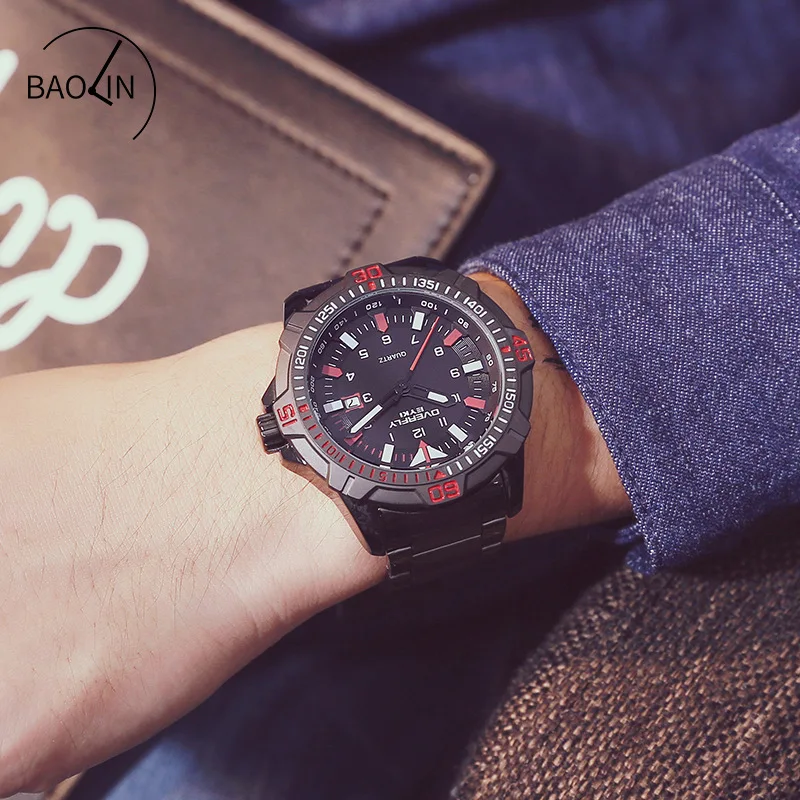 Eyki Men Steel Watch Sports Casual Belt Calendar Business Quartz Watch Disc Black Steel MEN'S Watch
Eyki Men Steel Watch Sports Casual Belt Calendar Business Quartz Watch Disc Black Steel MEN'S Watch