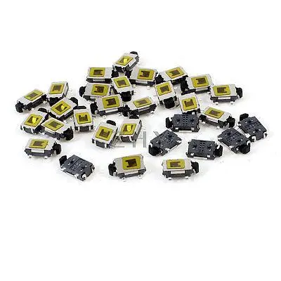 30 Pcs 6x4x2mm 4-Pin SPST Momentary Push Button Mini SMD SMT Tactile Tact Switch
30 Pcs 6x4x2mm 4-Pin SPST Momentary Push Button Mini SMD SMT Tactile Tact Switch