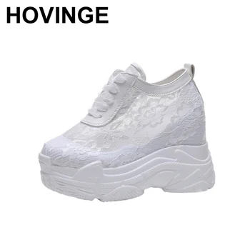 HOVINGE Summer Breathable Mesh Sneakers Hidden Increasing Shoes Women Wedge Casual Shoes 
HOVINGE Summer Breathable Mesh Sneakers Hidden Increasing Shoes Women Wedge Casual Shoes