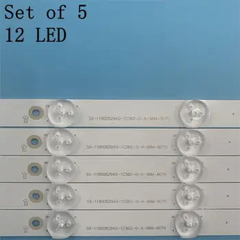 New 5 PCS 12LED LED backlight strip for 43PUS6551 43PUS6401 LB43014 V0_00 43PUS6501 43PUS6101 43PUS6201 TPT430U3 43PUH610
New 5 PCS 12LED LED backlight strip for 43PUS6551 43PUS6401 LB43014 V0_00 43PUS6501 43PUS6101 43PUS6201 TPT430U3 43PUH610