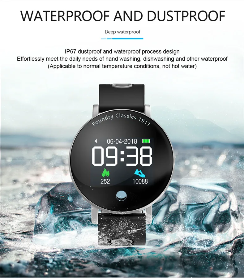 for Honor 8A Honor 9X Pro 20s 10i 20i P30 Bluetooth Smart Bracelet IP67 Waterproof Pace Heart Rate Blood Pressure Men's Sports
for Honor 8A Honor 9X Pro 20s 10i 20i P30 Bluetooth Smart Bracelet IP67 Waterproof Pace Heart Rate Blood Pressure Men's Sports