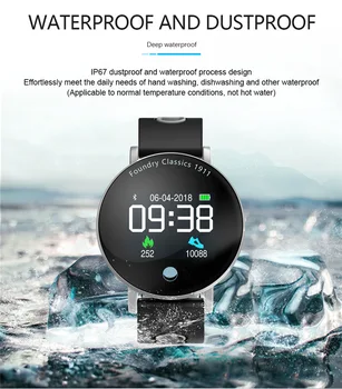 for OPPO Find X2 Pro F15 A91 A31 Realme 3 Bluetooth Smart Bracelet IP67 Waterproof Pace Heart Rate Blood Pressure Men's Sports
for OPPO Find X2 Pro F15 A91 A31 Realme 3 Bluetooth Smart Bracelet IP67 Waterproof Pace Heart Rate Blood Pressure Men's Sports
