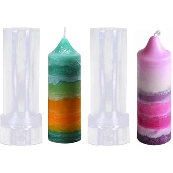 2 Pack Cylinder Molds with Peaked Top - Plastic Candle Molds for Candle Making, Height 5 Inch
2 Pack Cylinder Molds with Peaked Top - Plastic Candle Molds for Candle Making, Height 5 Inch