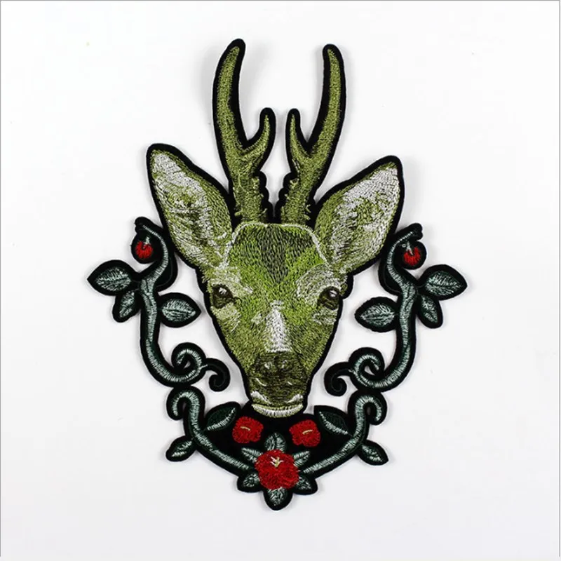Fine Embroidery Patch Cloth Patch Pattern Plain Embroidery Applique Clothing Accessories Deer Head
Fine Embroidery Patch Cloth Patch Pattern Plain Embroidery Applique Clothing Accessories Deer Head