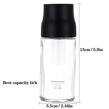150ml Air Pressure Oil Spray Bottle Glass Oil Dispenser Bottle Spice Oil Sprayer Seasoning Storage Container BBQ Kitchen Tools 
150ml Air Pressure Oil Spray Bottle Glass Oil Dispenser Bottle Spice Oil Sprayer Seasoning Storage Container BBQ Kitchen Tools