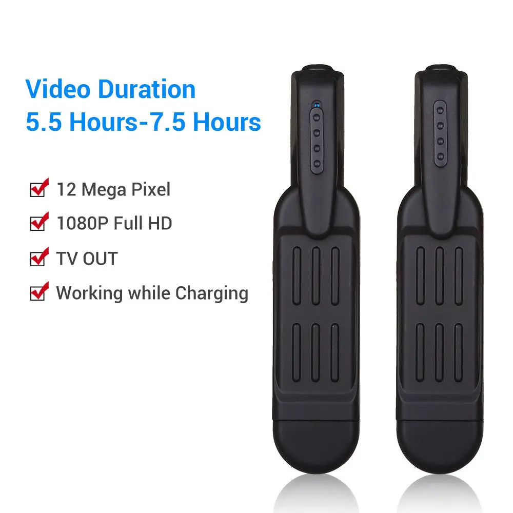 T189 HD Mini camera Full HD 1080P 720P Wearable pen camera digital video recorder support TF card with retail box
T189 HD Mini camera Full HD 1080P 720P Wearable pen camera digital video recorder support TF card with retail box