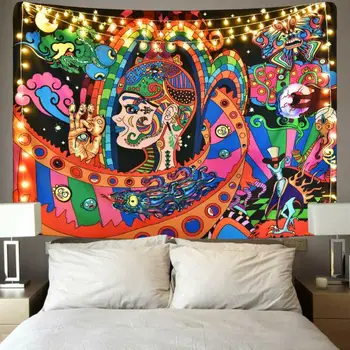 2020 Home Decor Tapestries Psychedlic Mandala Tapestry Hippie Room Wall Hanging Blanket Art Home Print Abstract Pattern
2020 Home Decor Tapestries Psychedlic Mandala Tapestry Hippie Room Wall Hanging Blanket Art Home Print Abstract Pattern