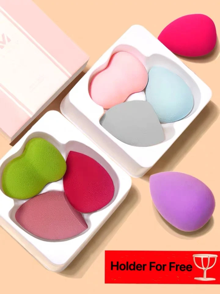 3Pcs Makeup Foundation Sponge Cosmetic Puff Set Gourd Shape Makeup Sponge Water-drop Powder Puff Dry Wet Use Beauty Tools
3Pcs Makeup Foundation Sponge Cosmetic Puff Set Gourd Shape Makeup Sponge Water-drop Powder Puff Dry Wet Use Beauty Tools