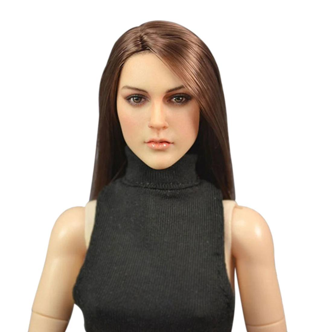 Europe America Women Head Sculpt With Sexy Expression For 1/6 Female Soldier Model Action Figure Toys Collection-Brown Long Hair
Europe America Women Head Sculpt With Sexy Expression For 1/6 Female Soldier Model Action Figure Toys Collection-Brown Long Hair