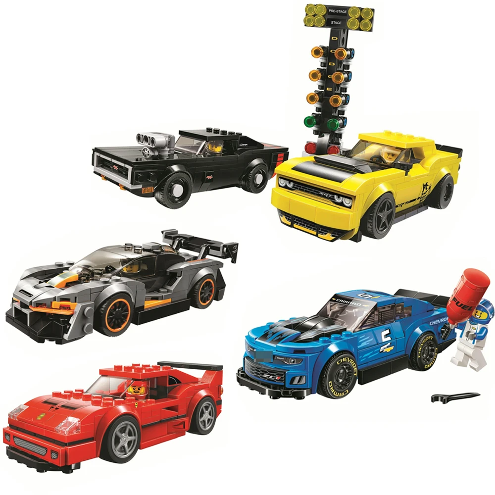 2020 NEW Speed Champions Dodge Challenger SRT Demon Charger R/T Building Blocks Sets Bricks Model Children Toys Compatible MOC
2020 NEW Speed Champions Dodge Challenger SRT Demon Charger R/T Building Blocks Sets Bricks Model Children Toys Compatible MOC