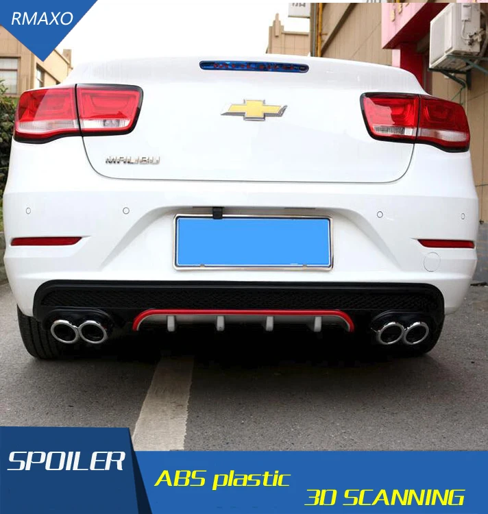 Для Chevrolet Malibu бампер диффузор спойлер 2016 2018 для ABS задний передний корпус комплект