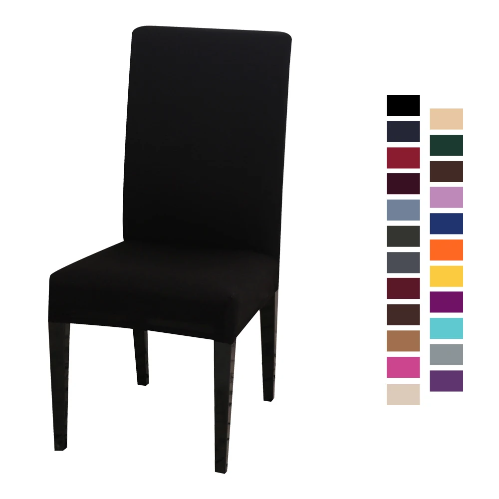 1pcs Solid Color Chair Cover Spandex Stretch Elastic Slipcovers Dustproof Chair Covers For Hotel Dining Room Party Banquet
1pcs Solid Color Chair Cover Spandex Stretch Elastic Slipcovers Dustproof Chair Covers For Hotel Dining Room Party Banquet