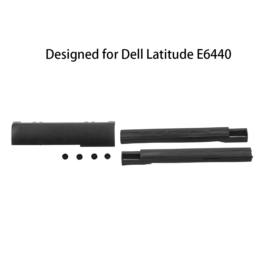1pc New Hard Drive Caddy Cover + 7mm HDD Isolation Rubber Rails for Dell Latitude E6440
1pc New Hard Drive Caddy Cover + 7mm HDD Isolation Rubber Rails for Dell Latitude E6440