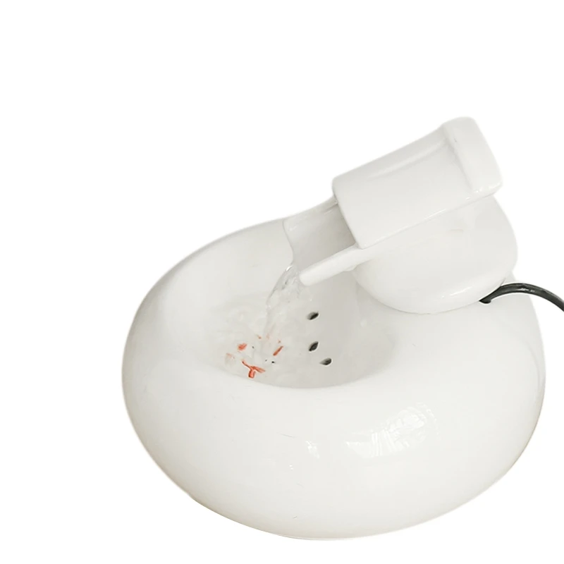 ELEG-Pet Fountain Small Automatic Water Drinker Feeder For Dog Cat Ceramic Pet Water Drinker Excellent Quality Dotted Design Cre
ELEG-Pet Fountain Small Automatic Water Drinker Feeder For Dog Cat Ceramic Pet Water Drinker Excellent Quality Dotted Design Cre