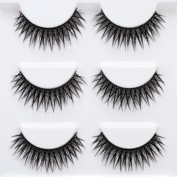 3-Pairs 3D Mink False Eyelashes Stage Eyelash L13 Natural Cross Thick Eyelash Extension Makeup Tools
3-Pairs 3D Mink False Eyelashes Stage Eyelash L13 Natural Cross Thick Eyelash Extension Makeup Tools