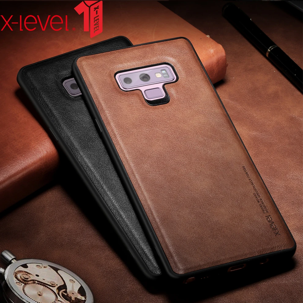 X-Level Leather Case For Samsung Note 9 Soft Silicone Edge Shockproof Back Phone Cover For Samsung Galaxy Note 9 Note9 Case
X-Level Leather Case For Samsung Note 9 Soft Silicone Edge Shockproof Back Phone Cover For Samsung Galaxy Note 9 Note9 Case