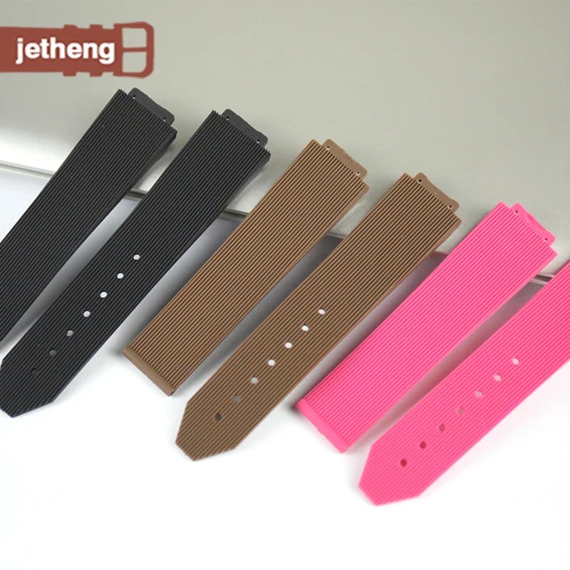 Watch accessories Rubber men's band Suitable for HUBLOT waterproof silicone multi-color 15mmx21mm ladys watch strap
Watch accessories Rubber men's band Suitable for HUBLOT waterproof silicone multi-color 15mmx21mm ladys watch strap