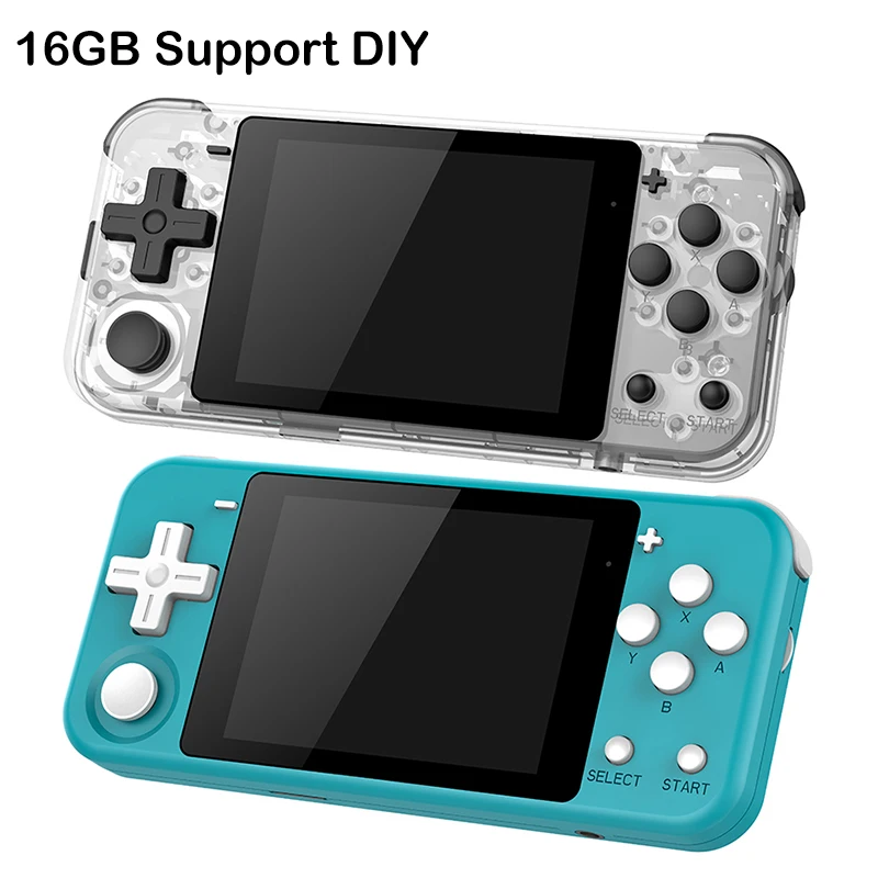 Open Dual System Mini Retro Video Game Console 3000 Games Handheld Support HDMI-compatible 1500 mAh Battery IPS Screen Kids Gift |