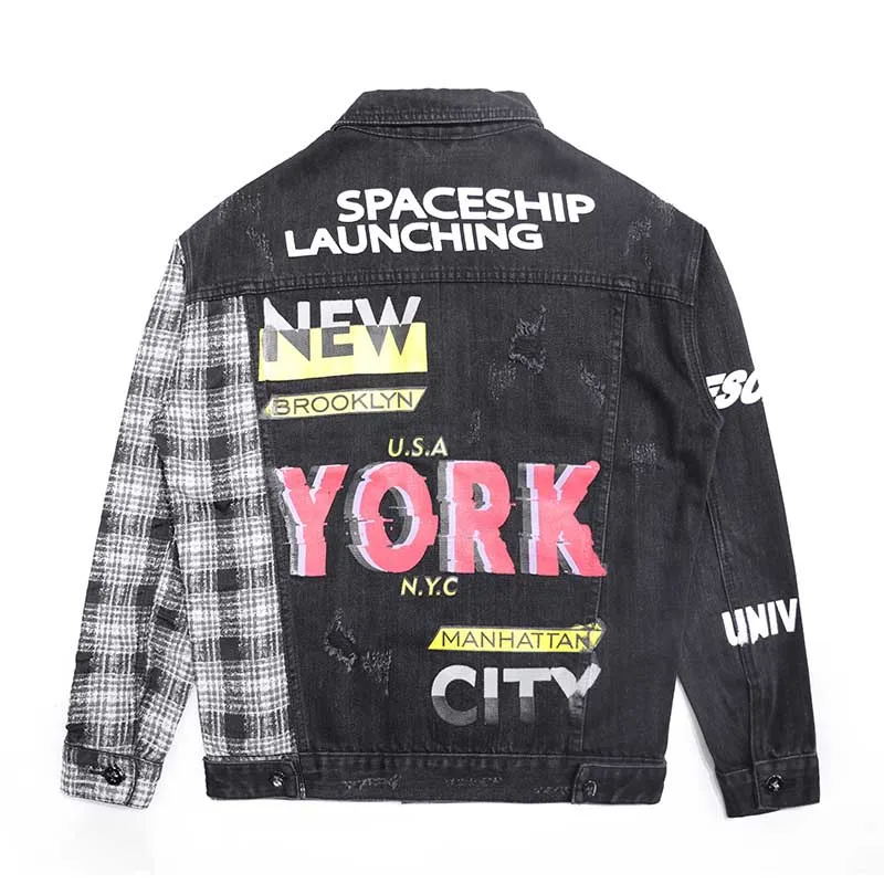 Mcikkny Men Vintage Ripped Jeans Jackets Washed Patchwork Motorcycle Denim Jackets For Male Streetwear High Street
Mcikkny Men Vintage Ripped Jeans Jackets Washed Patchwork Motorcycle Denim Jackets For Male Streetwear High Street