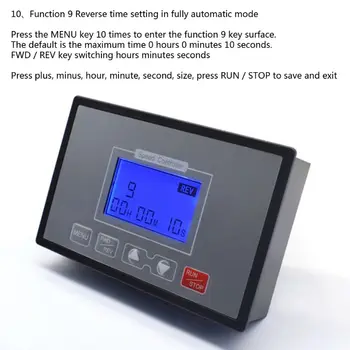 LCD Smart Digital Display 0~100% Adjustable 60A PWM DC 10-55V Motor Speed Controller Timing Reversible
LCD Smart Digital Display 0~100% Adjustable 60A PWM DC 10-55V Motor Speed Controller Timing Reversible